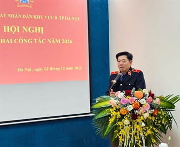 Viện KSND khu vực 8 tổ chức Hội nghị tổng kết công tác kiểm sát năm 2025 và...