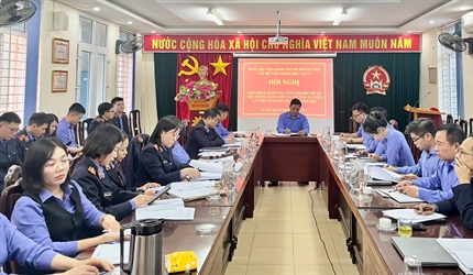 Chi bộ Viện KSND khu vực 9 tổ chức Hội nghị kiểm điểm, đánh giá, xếp...