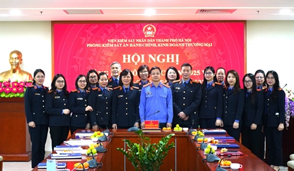 Phòng 10 Viện KSND thành phố Hà Nội tổ chức Hội nghị tổng kết công tác...