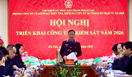 Phòng 2 Viện KSND thành phố Hà Nội tổ chức Hội nghị triển khai công tác...