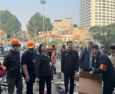 Viện KSND khu vực 1 - thành phố Hà Nội kiểm sát việc cưỡng chế thu hồi đất...