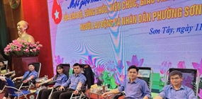 Viện kiểm sát nhân dân Khu vực 9 - Hà Nội tham gia hiến máu...