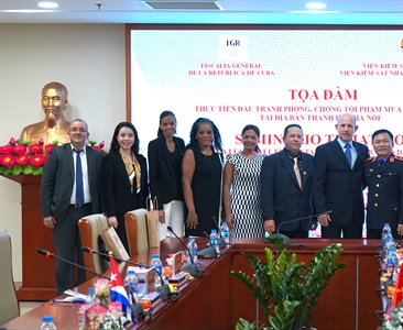 Viện KSND thành phố Hà Nội đón tiếp và làm việc với Đoàn đại biểu Viện KSND...