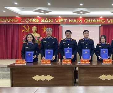 Cụm thi đua số 1 – Viện KSND thành phố Hà Nội tổ chức Hội nghị ký kết Giao...