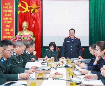 Hội nghị tổng kết công tác phối hợp giữa Viện KSND khu vực 7 và Phòng THADS...