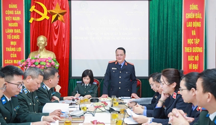 Hội nghị tổng kết công tác phối hợp giữa Viện KSND khu vực 7 và Phòng...