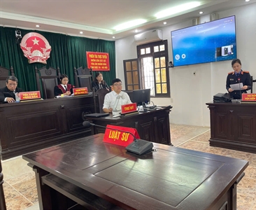 Ứng dụng công nghệ thông tin trong việc xét xử trực tuyến của Viện KSND Khu...