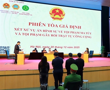 Viện KSND khu vực 5 – Hà Nội tổ chức phiên toà giả định với chủ đề “Phòng...