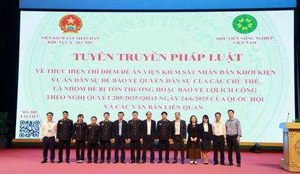 Viện KSND khu vực 5 – Hà Nội tổ chức tuyên truyền Nghị quyết...