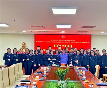 Phòng 3 Viện KSND thành phố Hà Nội tổ chức Hội nghị triển khai công tác kiểm...