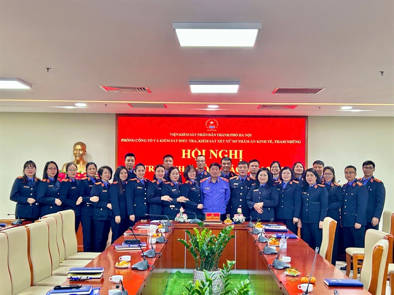 Phòng 3 Viện KSND thành phố Hà Nội tổ chức Hội nghị triển khai công tác kiểm sát năm 2026