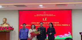 Lễ công bố và trao Quyết định điều động, bổ nhiệm Phó Trưởng...