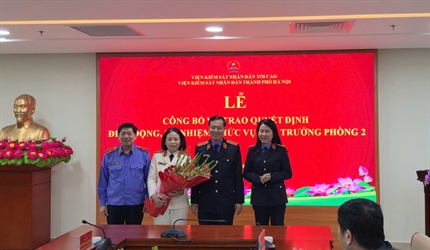 Lễ công bố và trao Quyết định điều động, bổ nhiệm Phó Trưởng phòng 2 -...