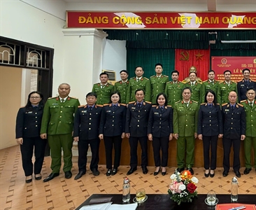 Viện KSND khu vực 6 ký quy chế phối hợp liên ngành với 15 đơn vị công an cấp...