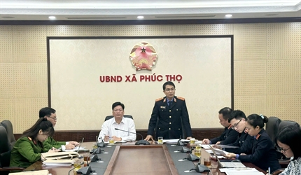 Viện KSND khu vực 9 – Hà Nội trực tiếp kiểm sát công tác thi hành án...