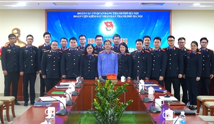 Hội nghị Ban chấp hành Đoàn TNCS Hồ Chí Minh VKSND thành phố Hà Nội mở...