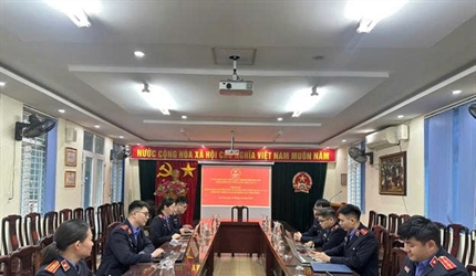 Viện KSND khu vực 9 - Hà Nội tổ chức tập huấn sử dụng Nền tảng Quản lý...