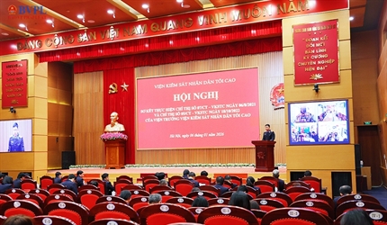 Hội nghị sơ kết thực hiện Chỉ thị số 07 và Chỉ thị số 05 của Viện...