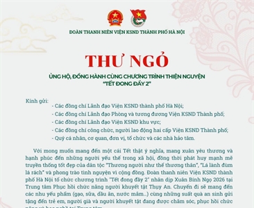 Đoàn thanh niên VKSND thành phố Hà Nội tổ chức hội nghị triển khai Chương...