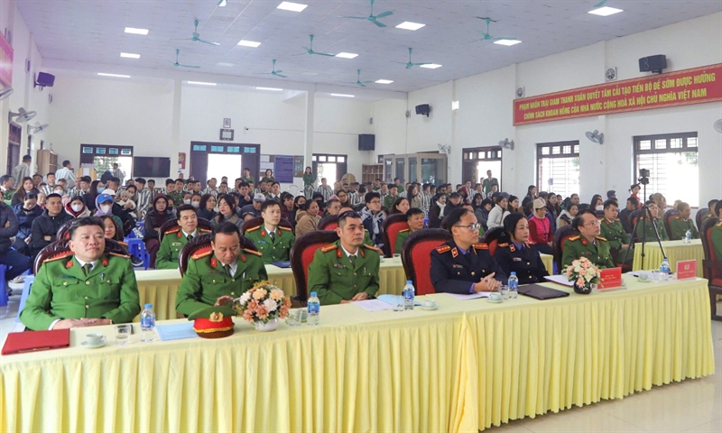 Phòng 8 - Viện KSND thành phố Hà Nội dự Hội nghị đại biểu gia đình phạm nhân năm 2025 tại Trại giam Thanh Xuân - Cục C10, Bộ Công an