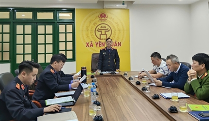 Viện KSND khu vực 10 - Hà Nội trực tiếp kiểm sát việc tiếp nhận, giải...