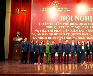 VKSND khu vực 7, TP Hà Nội tuyên truyền Nghị quyết 205: Tăng cường bảo vệ...