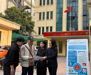 Viện KSND khu vực 2 - Hà Nội tích cực tuyên truyền Nghị quyết 205/2025/QH15...