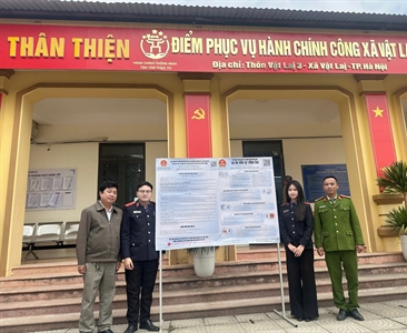 Viện KSND khu vực 9 – Hà Nội tích cực tuyên truyền về Nghị quyết số...