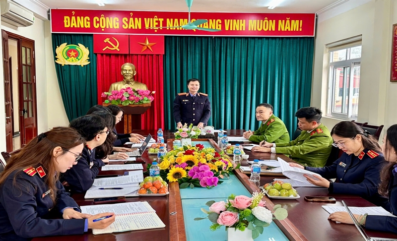 Viện KSND khu vực 4 - Hà Nội trực tiếp kiểm sát việc tiếp nhận, giải quyết nguồn tin về tội phạm tại Công an cấp xã, phường.