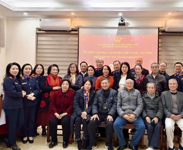 Viện KSND khu vực 2 - Hà Nội tổ chức gặp mặt các đồng chí cán bộ hưu trí...