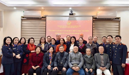 Viện KSND khu vực 2 - Hà Nội tổ chức gặp mặt các đồng chí cán bộ hưu...