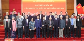 VKSND TP Hà Nội gặp mặt, tri ân cán bộ hưu trí nhân dịp đón...