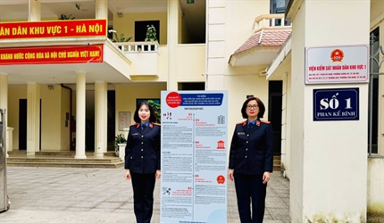 Viện KSND khu vực 1 – Hà Nội tích cực tuyên truyền, triển khai thực...