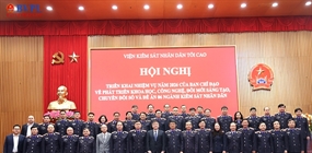 Viện trưởng Nguyễn Huy Tiến chủ trì Hội nghị triển khai nhiệm...