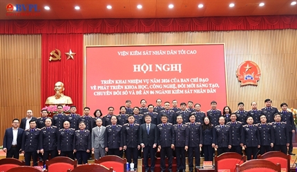 Viện trưởng Nguyễn Huy Tiến chủ trì Hội nghị triển khai nhiệm vụ năm...