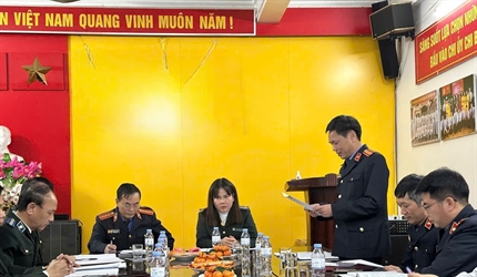 Viện KSND khu vực 10 – Hà Nội kiểm sát trực tiếp công tác thi hành án...