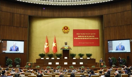 VKSND tối cao dự Hội nghị toàn quốc nghiên cứu, học tập, quán triệt và...