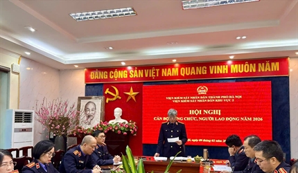 Viện KSND khu vực 2 - Hà Nội tổ chức Hội nghị cán bộ, công chức, người...