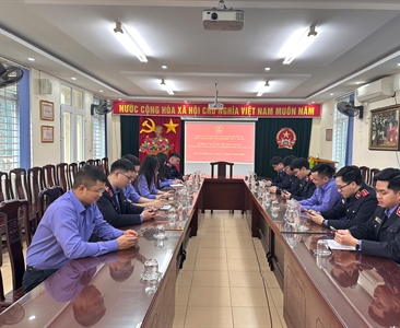 Tuổi trẻ VKSND Khu vực 9 – Hà Nội sôi nổi hưởng ứng cuộc thi tìm hiểu bầu...