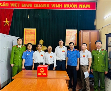 Viện KSND khu vực 7, thành phố Hà Nội kiểm sát công tác bầu cử tại Phân trại...