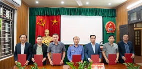 Viện KSND khu vực 12 - Hà Nội ký kết các quy chế phối hợp...