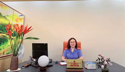 Tấm gương mẫu mực cho thế hệ cán bộ trẻ VKSND khu vực 7 - Hà Nội