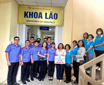 Tuổi trẻ Viện KSND khu vực 2 - Hà Nội tổ chức hoạt động tháng thanh niên...