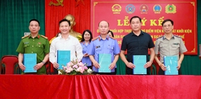 Viện KSND khu vực 6 - Hà Nội tổ chức Hội nghị ký kết Quy chế...