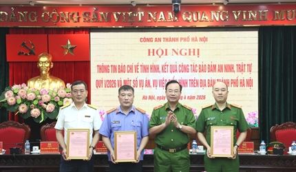 VKSND TP Hà Nội nhận Thư khen sau khi làm rõ vụ án Bảo Tín Minh Châu