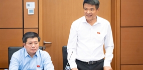 Viện trưởng Nguyễn Huy Tiến góp ý vào dự án Luật Thủ đô (sửa...