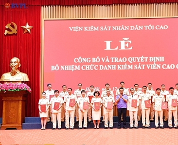 VKSND tối cao tổ chức Lễ trao tặng Huân chương Lao động, Chiến sĩ thi đua...