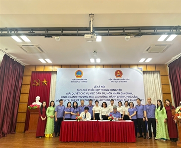 Viện KSND và Tòa án KSND khu vực 2 ký Quy chế phối hợp nhằm nâng cao chất...