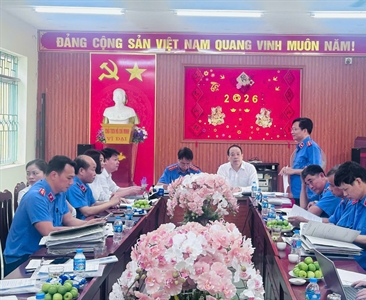 Phòng 11 - Viện KSND thành phố Hà Nội tiến hành trực tiếp kiểm sát thi hành...