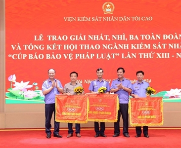 Kế hoạch tổ chức Hội thao ngành Kiểm sát nhân dân - Cúp Báo Bảo vệ pháp...
